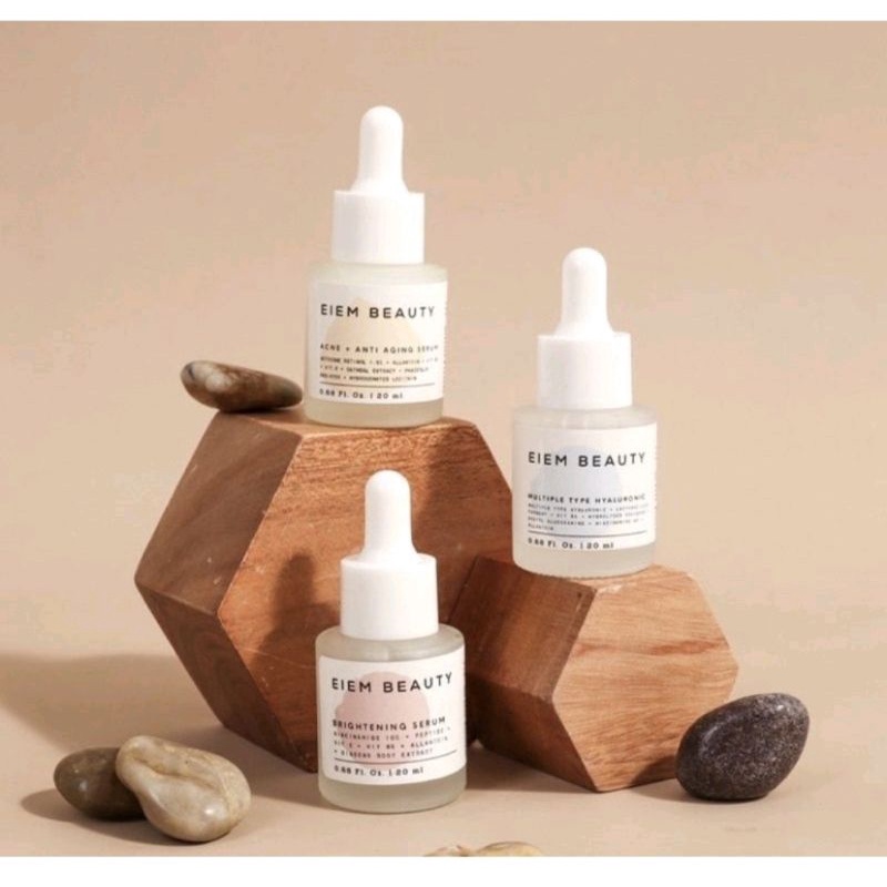EIEM BEAUTY SKINCARE SERUM MOISTURIZER TONER  BU EIEM