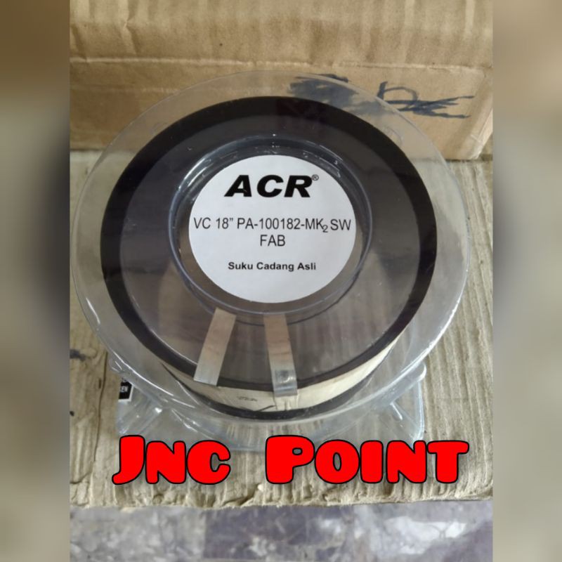 Spul spool voice coil speaker ACR 18 inch PA-100182 MK2 SW Fabulous ORIGINAL