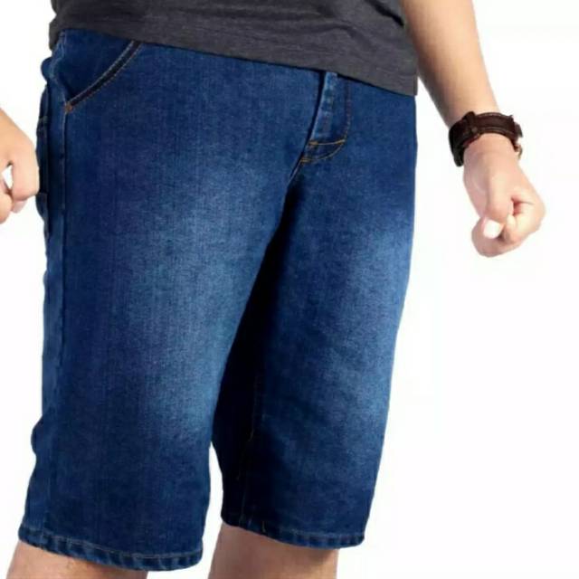 Celana pendek jeans pria size 27-38