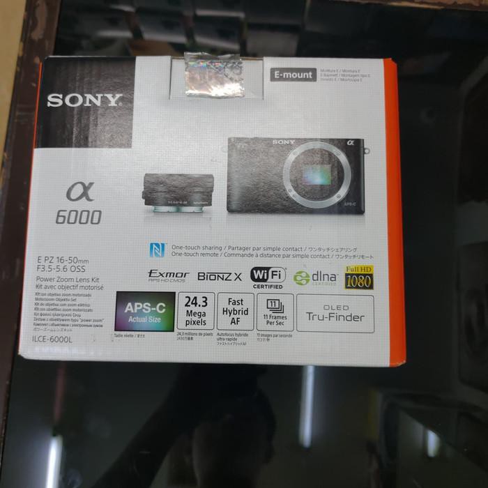 "KD" SONY ALPA 6000 WIFI BODY ONLY (RESMI SONY INDONESISA)