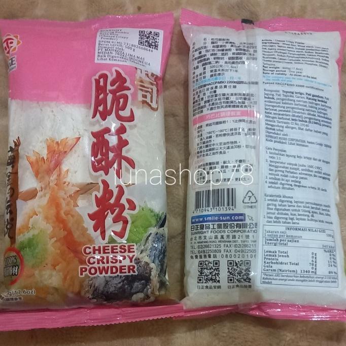 

Tepung bumbu rasa keju SunRight cheese crispy powder 500g