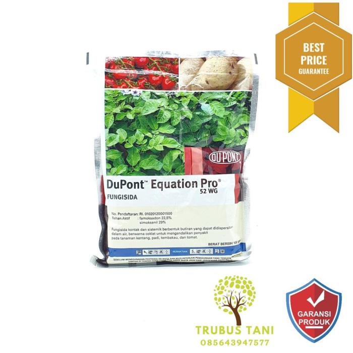 Must Have Fungisida Dupont Equation Pro 52Wg 100Gram - Terlaris