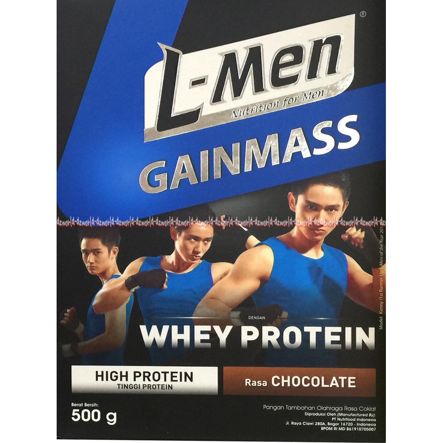 

L-Men Gainmass 500gr Whey Protein Rasa Chocolate Flavour Whey Protein Rasa Cokelat High Protein Tinggi ProteinSusu lmen Gain Mass Susu Nutrisi Untuk Pria Cowok Agar Lebih Berotot Fitnes L men Bubuk Rasa Coklat 500 Gram