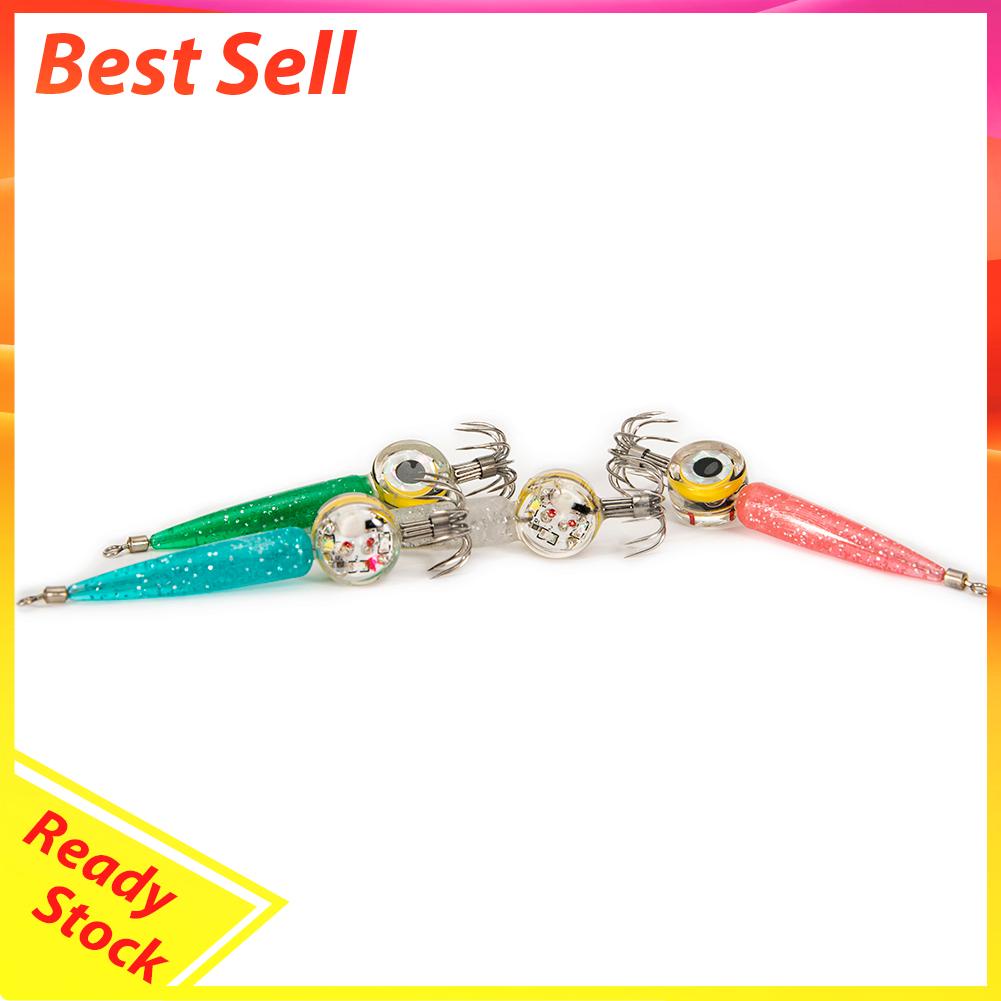 Umpan Pancing Cumi-Cumi Dengan Lampu LED