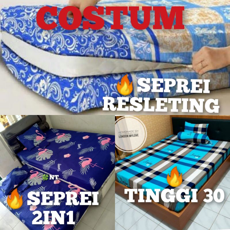 costum seprei atau seprei Sorong atau sarung kasur