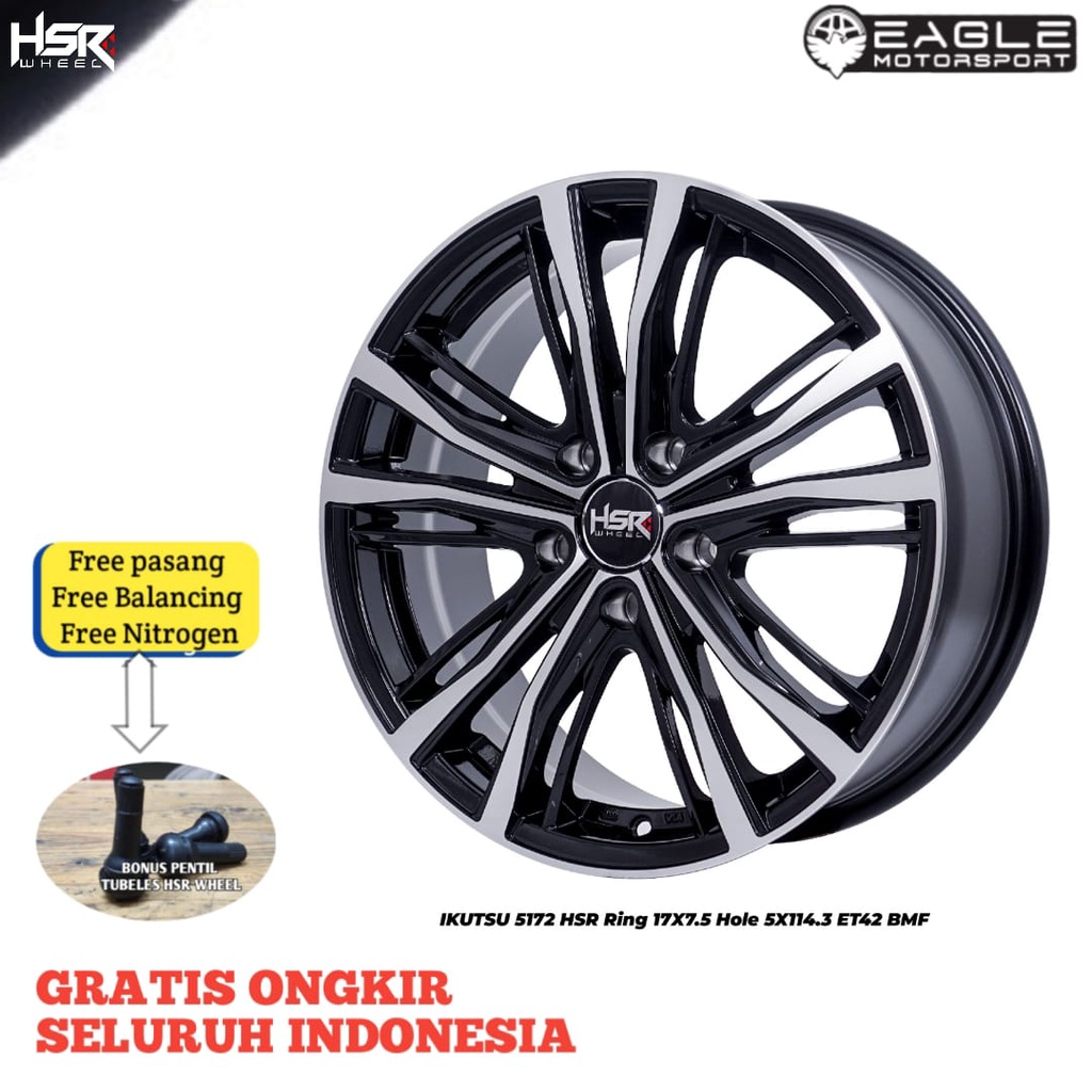 VELG MOBIL R17 PELEK INNOVA XPANDER TERIOS RUSH CAMRY HSR IKUTSU RING 17