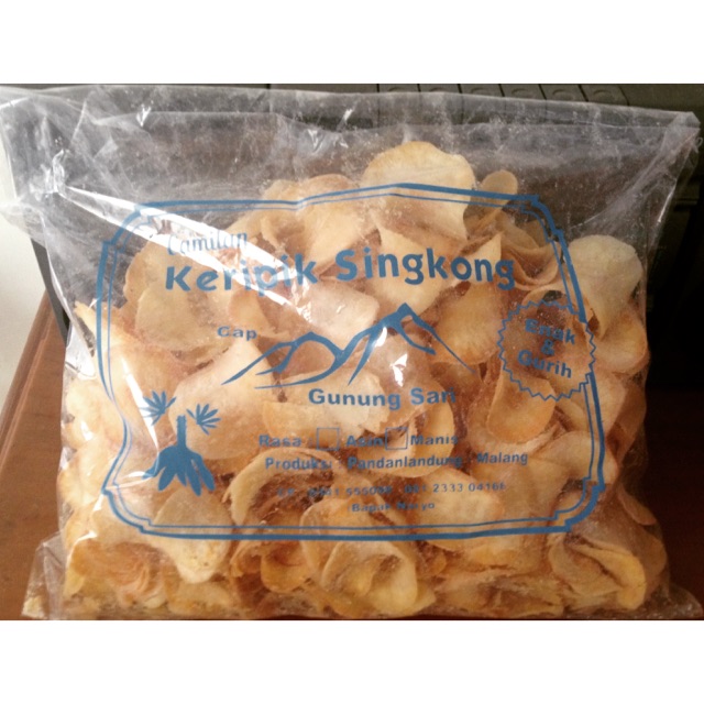 

Keripik Singkong Gunung Sari Asli Malang