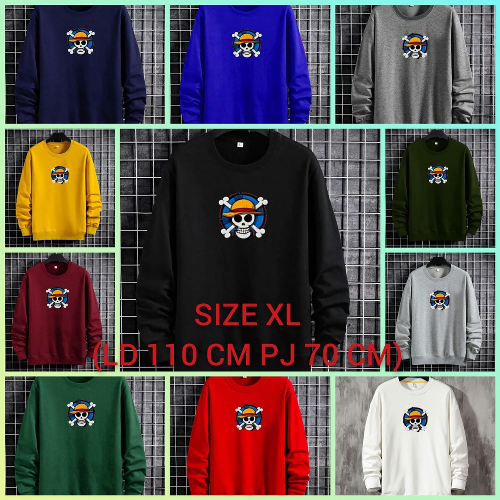 BISA COD/JHOSE/SWEATER LAMBANG PIRATTE/TEBAL/TERBARU