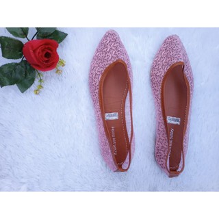  SEPATU  FLATSHOES PREMIUM WANITA  RAJUT  MURAH FASHION CEWEK 