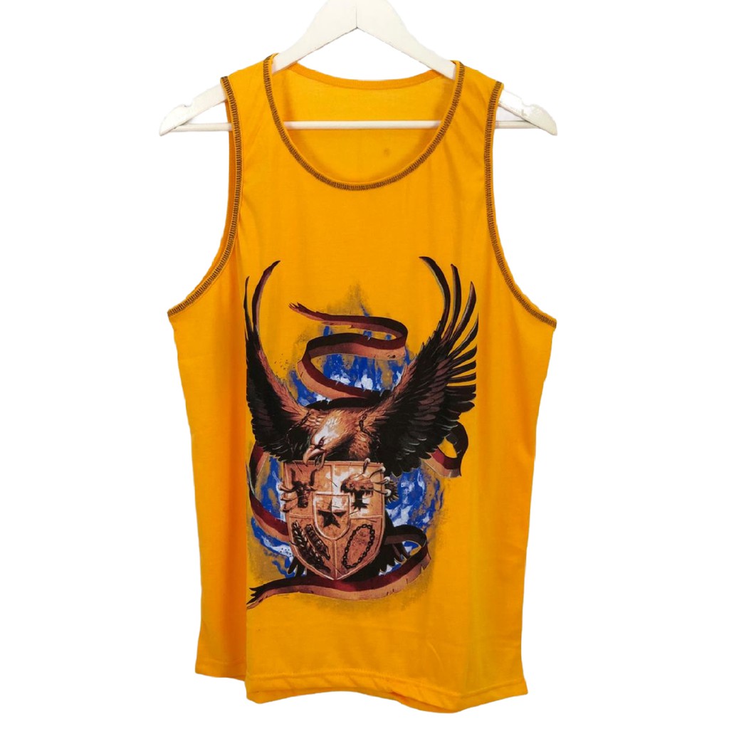 Kaos Singlet Pria Gambar Garuda