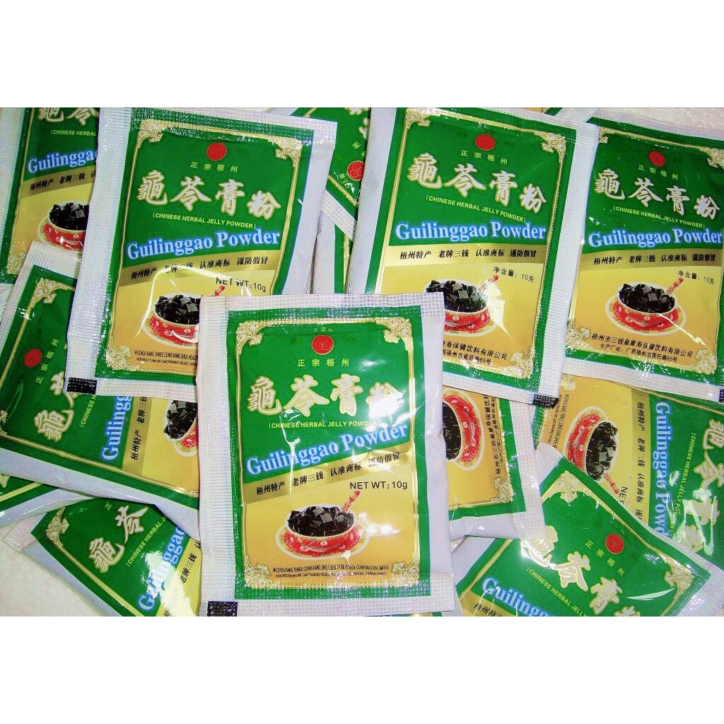

Gui Ling Gao Powder Guilinggao Cincau Herbal Cina 10gr