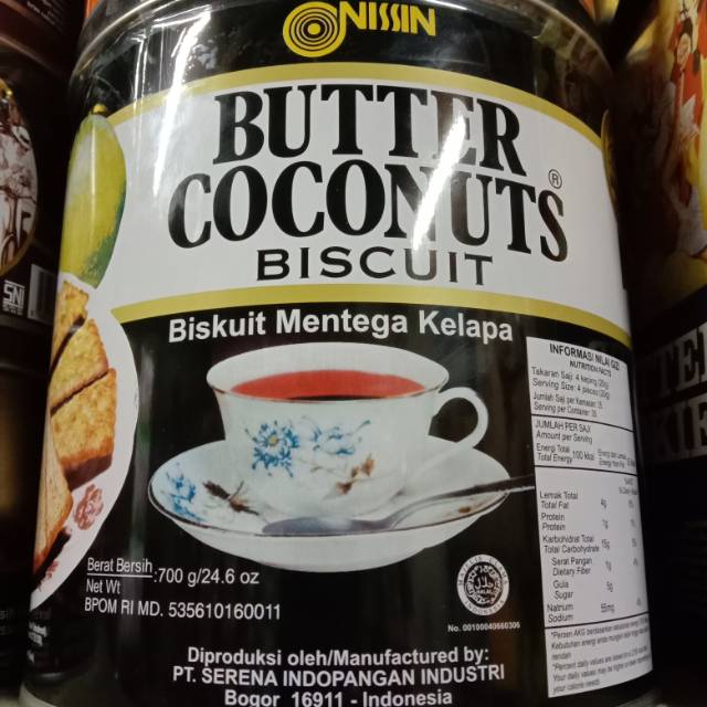 

Nissin butter coconuts