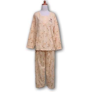  Baju  Tidur Wanita  Dewasa  Bahan Kaos Ukuran  Jumbo JPP 04230 
