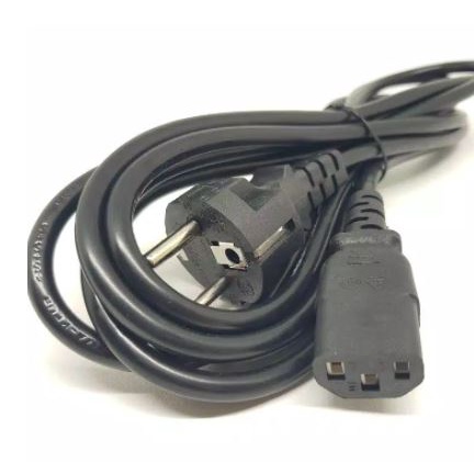 Cable power supply psu cpu bestlink 1.8m 0.75mm original - Kabel power cord to c13 1.8 meter for pc monitor