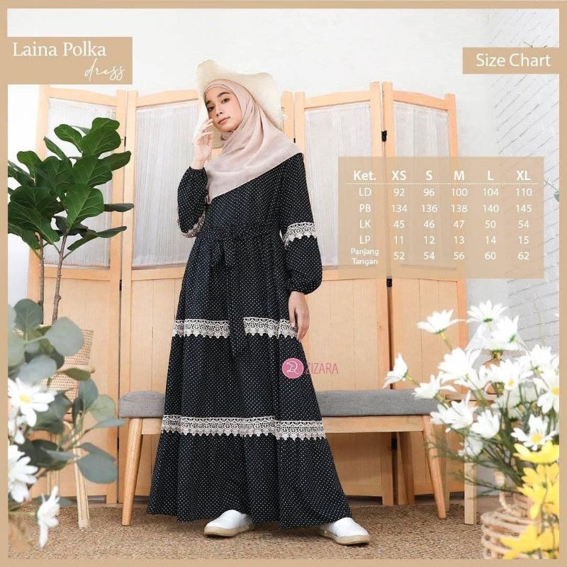 Dress Laina Polka Zizara