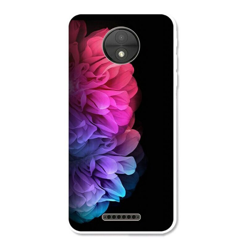 Softcase  Motorola C / Motorola Moto C Karakter Flower