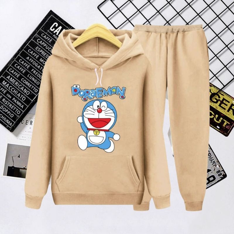 SETELAN HOODIE ANAK CELANA PANJANG/SETELAN MODEL KEKINIAN LENGAN PANJANG UMUR 3-16 TAHUN