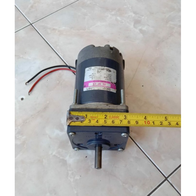 Motor Dc Gearbox SPG 90V 25W 3000Rpm Ratio 1:3