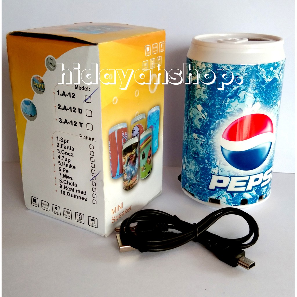 Speaker MP3 Kaleng Advance A12