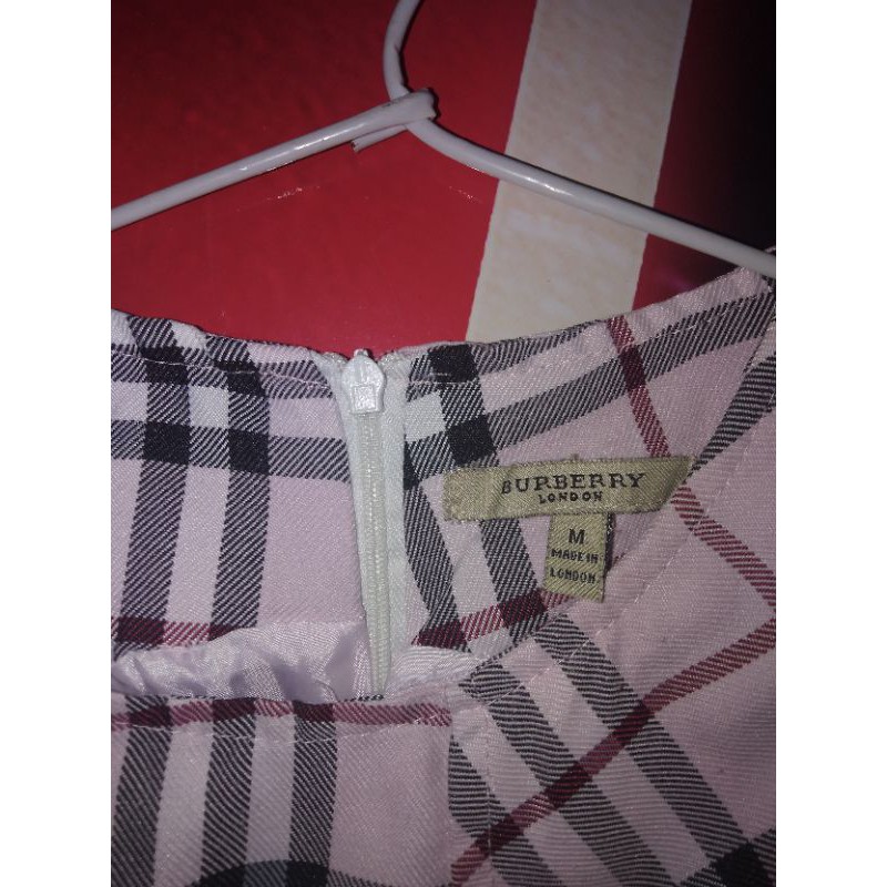 preloved dress burberry anak