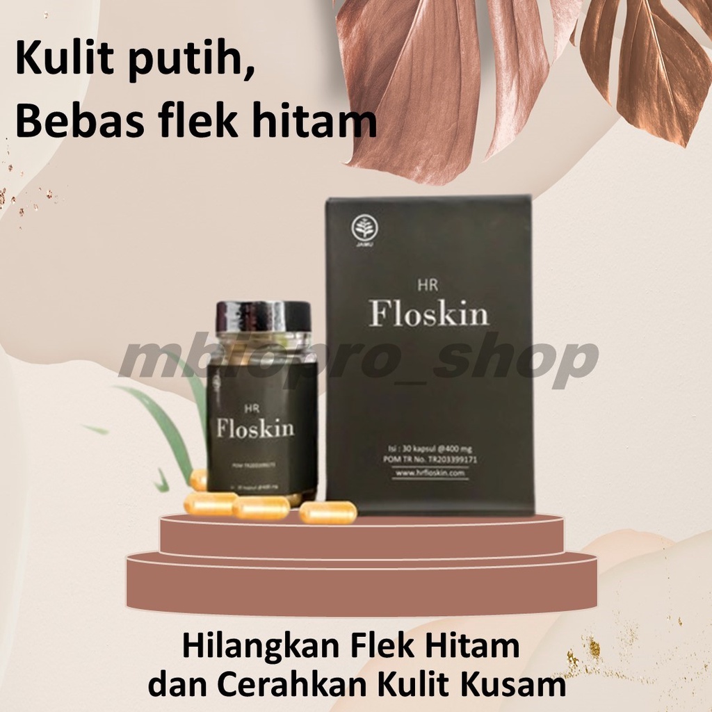 Penghilang Flek Hitam Di Wajah Ampuh BPOM Floskin Original