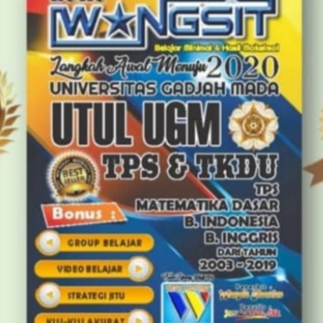 BUKU UTUL UGM TPS DAN TKDU BUKU WANGSIT