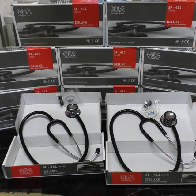Jual Stetoskop Gea Deluxe Sf 411 Stetoskop Deluxe Onemed Shopee Indonesia 8911