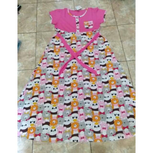 Daster amro klok panjang lengan pendek