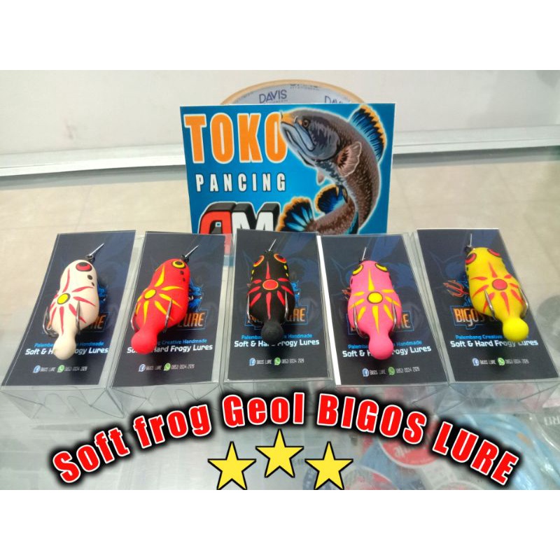 soft frog Geol BIGOS lure