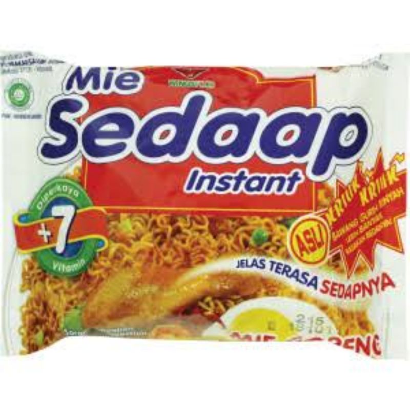 

mie instan sedaap goreng