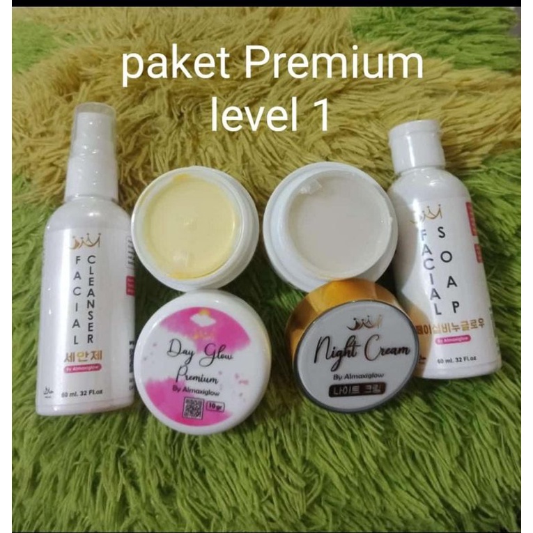 almaxi glow level 1 premium khusus flek jerawat