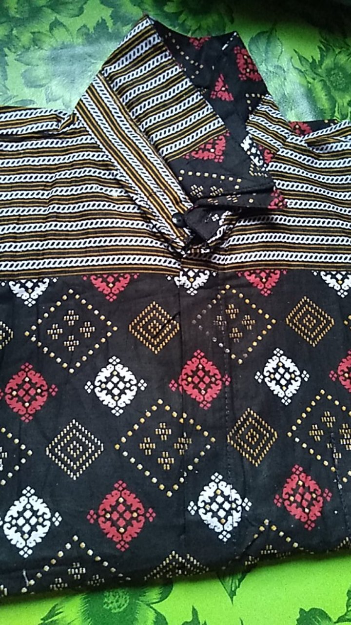 Nivana Batik Kemeja Batik Pria Motif Abas