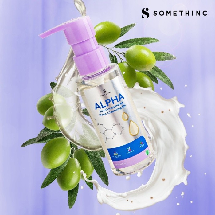 SOMETHINC Alpha Squalaneoxidant Deep Cleansing Oil-BPOM