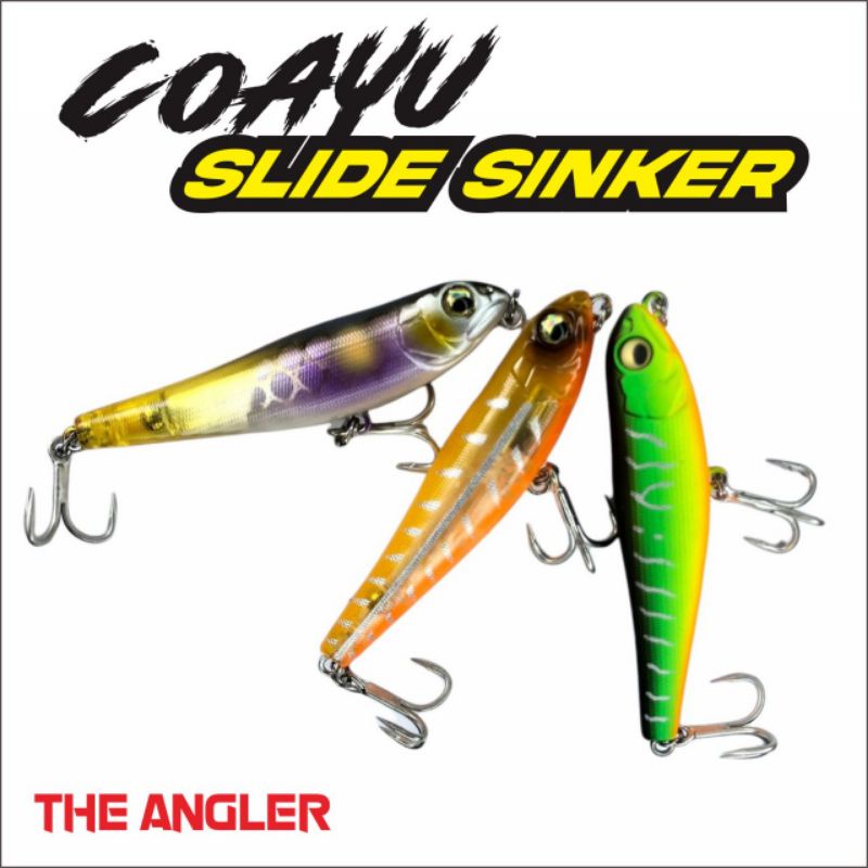 Umpan Pensil Sinking Coayu Slide Sinker The Angler Series