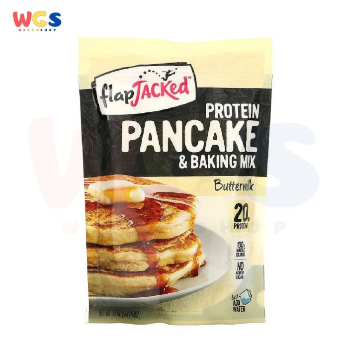 

✨COD✨ FlapJacked Protein Pancake & Baking Mix Buttermilk 12oz 340g