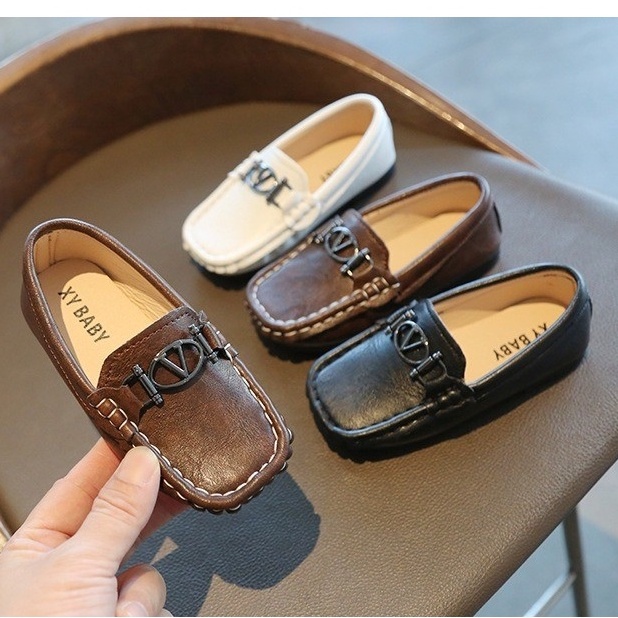 HNK Slip on anak | sepatu pantofel anak | Loafer Kids Valentino