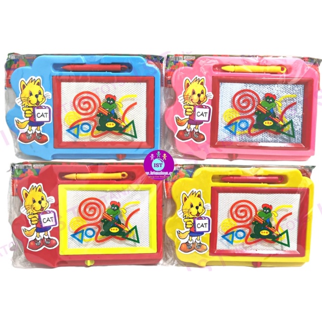 Mainan Anak Papan Tulis Anak Magnet Hapus Drawing Magic Board Untuk Belajar Menulis Edukasi