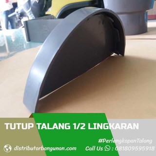  Tutup  Talang  Air Pvc  1 2 Lingkaran uk 6 Shopee Indonesia