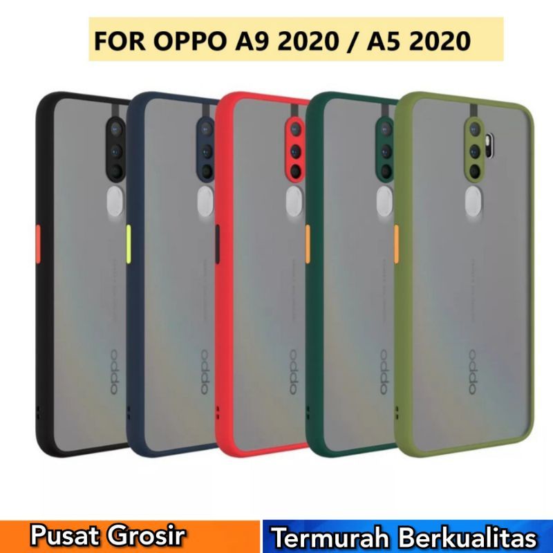 CASE Oppo A9 2020 Oppo A5 2020 casing premium New pelindung camera 360