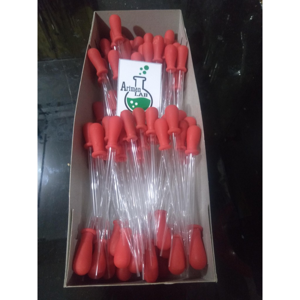 Pipet tetes kaca, Pipet Paster 10 cm, 15 cm, 20 cm, 25 cm, 30 cm