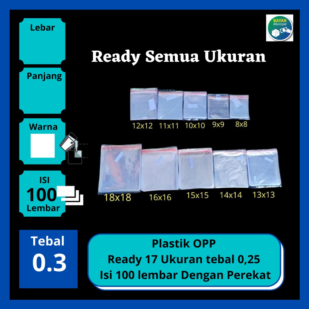 plastik opp 20x30cm/plastik opp bening/plastik opp lem/plastik oppBAJU/plastik opp souvenir/opptebal