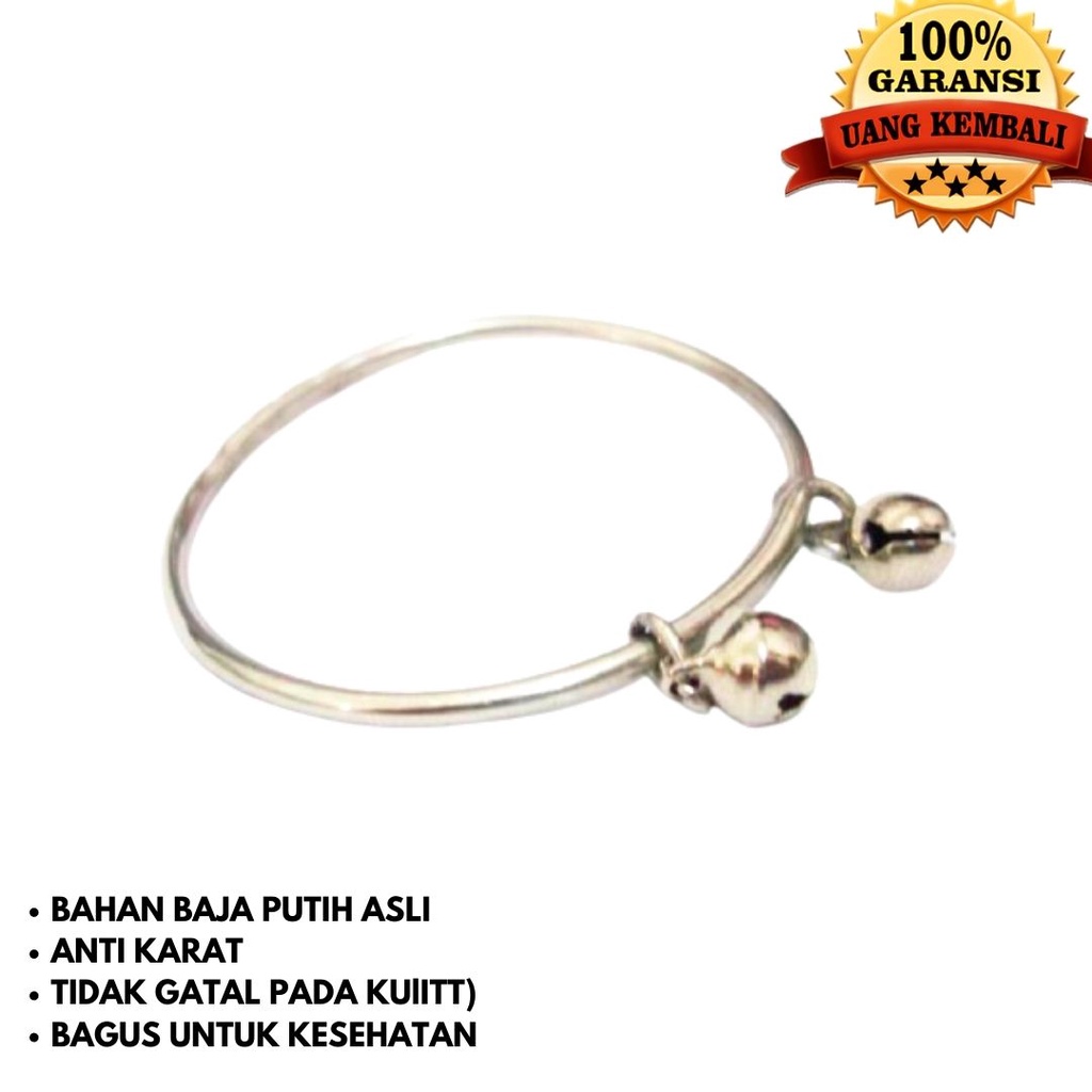 GELANG BAYI /GELANG ANAK /GELANG MONEL/GELANG KESEHATAN/GELANG KERINCING /GELANG NAMA/GELANG OBAT