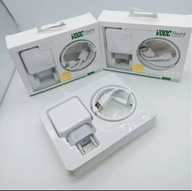 Charger R17 Oppo Vooc MICRO USB Flash Charging  F9/R9 3A GARANSI 1 Bulan