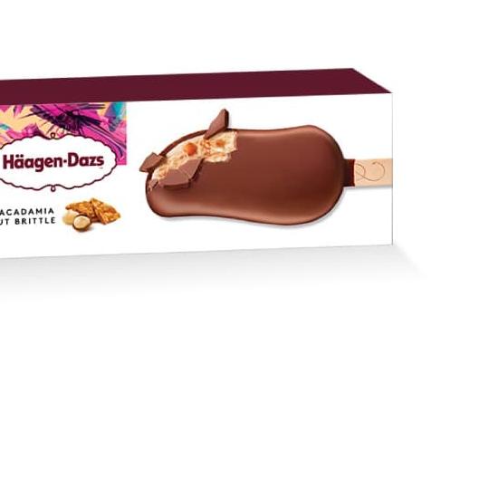 ⅎ (Macadamia Nut Brittle) Stickbar 80 ml Haagen-Dazs Ice Cream ❋