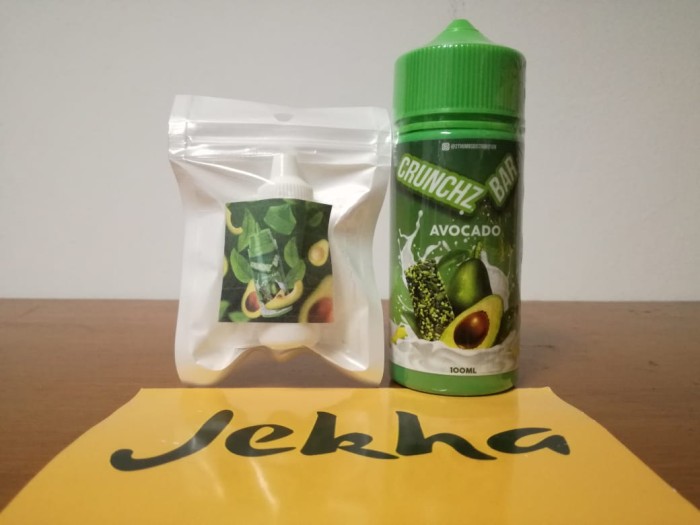 ketengan ecer eceran ora brew crunch bar avocado 3mg 6mg liquid vape