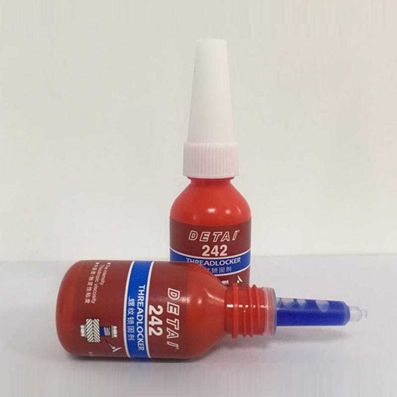 Bayar Ditempat DETAI Cairan Liquid Threadlocker Blue Anaerobic Sealant Glue 10ml 242