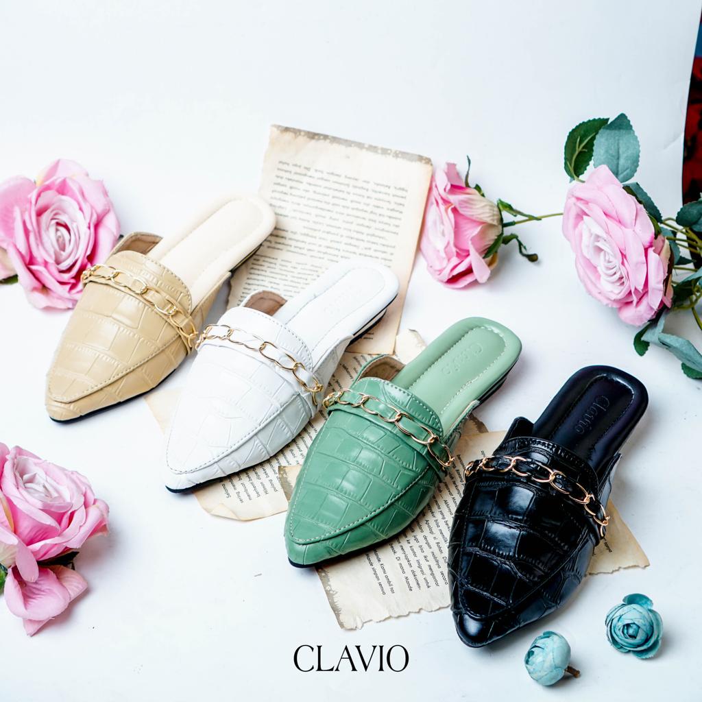 CLAVIO Davina Mules Flatshoes