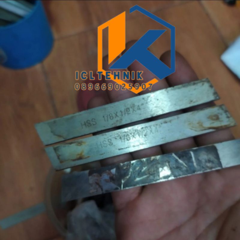 

pisau potong hss 1/8 x 1/4 x 4 inch pahat bubut hss