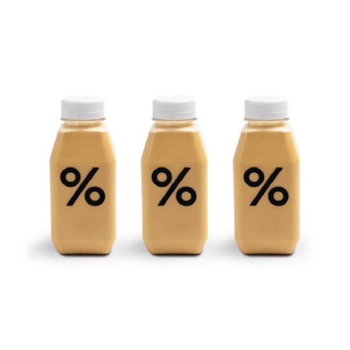 

% Arabica Cafe Latte 3x Bottle (330ml) -Diskon Besar