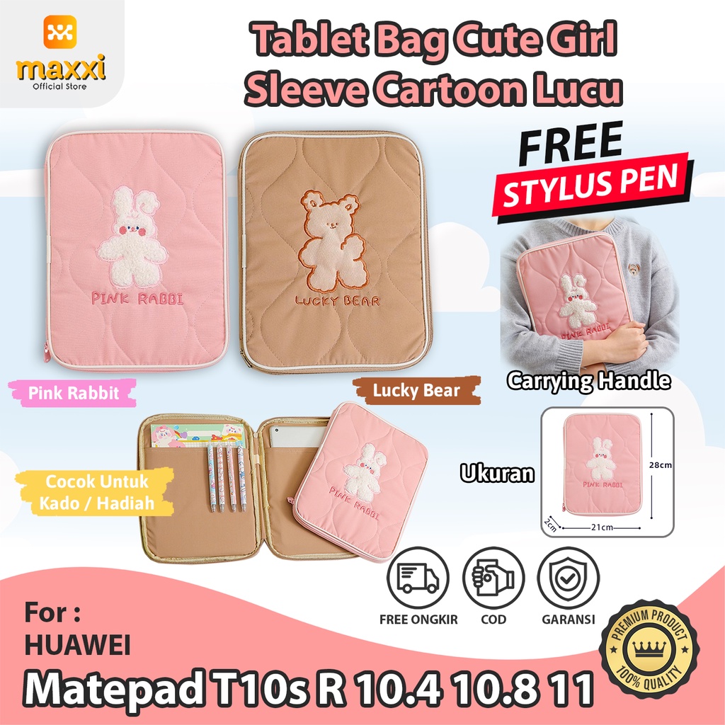 Huawei Matepad T10s R 10.4 10.8 11 Air 11.5 T5 2023 2022 2021 2020 Papermatte Edition Sleeve Cute Ta